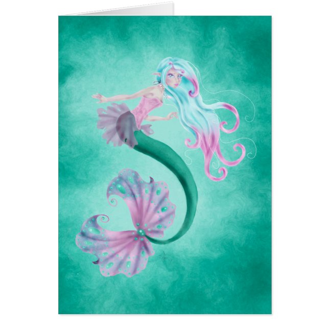 Mermaid Card (Front)