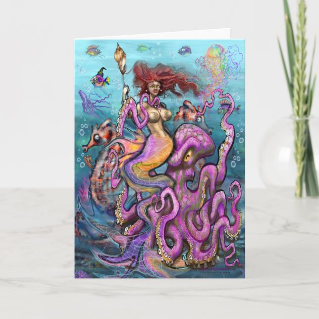 Mermaid Card (Front)