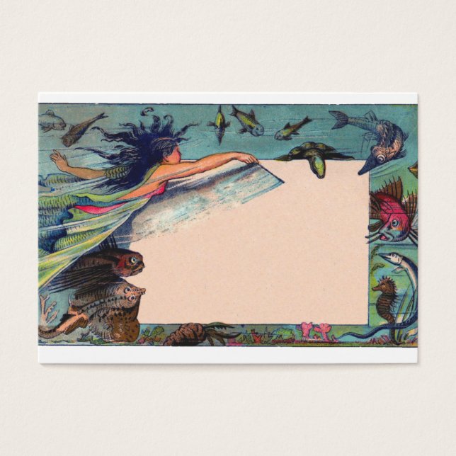 mermaid card (Front)
