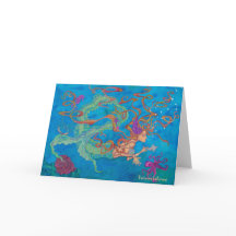 Mermaid card