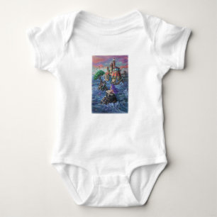Mermaid Castle Baby Bodysuit