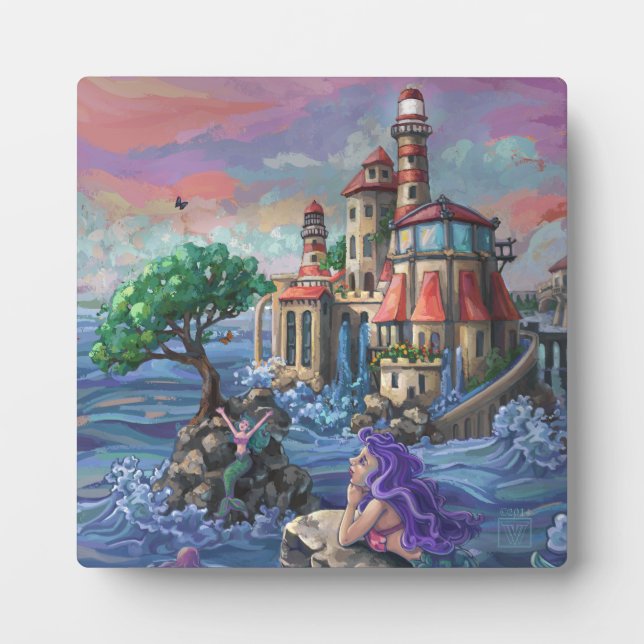 Mermaid Castle Plaque (Front)