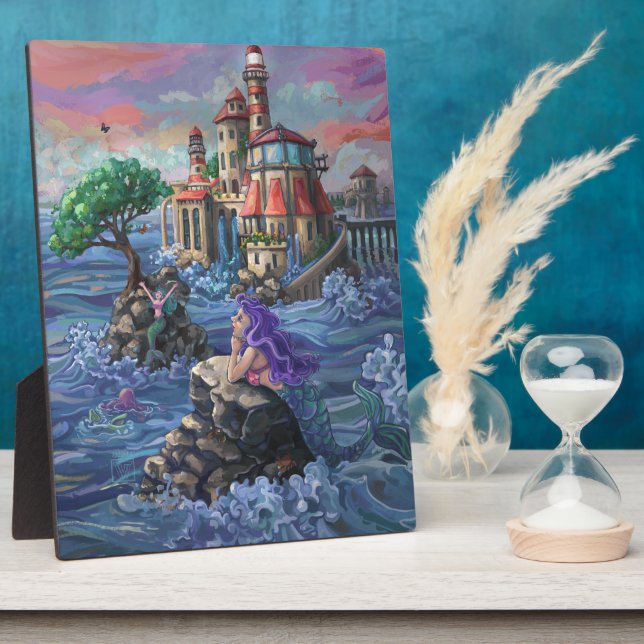 Mermaid Castle Plaque (Side)
