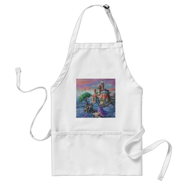Mermaid Castle Standard Apron (Front)