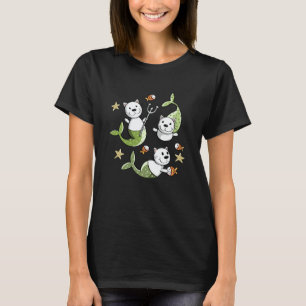 Mermaid Cats For Mermaid And Cat T-Shirt