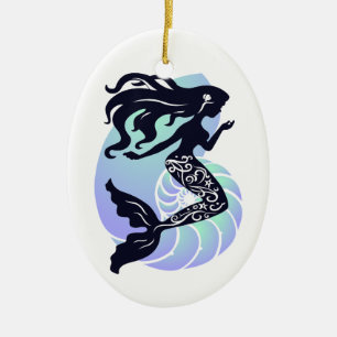 Mermaid Christmas Ornament