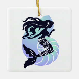 Mermaid Christmas Ornament