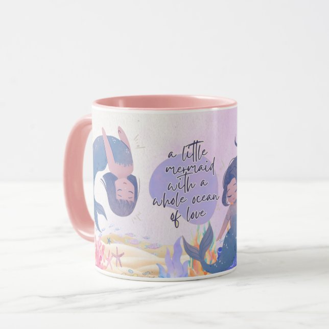 Mermaid Coffee Mug (Front Left)