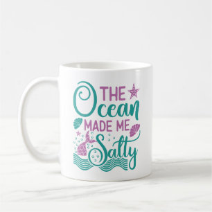 Mermaid Coffee Mug   Mermaid Mug   Fun Summer Gift