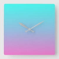 Mermaid colors gradient purple pink aqua ombre