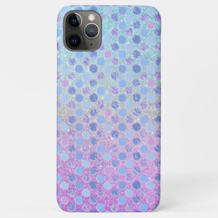 Mermaid Colourful Bubbles Faux Glitter Ombre Case-Mate iPhone Case