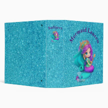 Mermaid Custom Binder