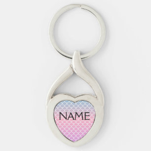 Mermaid Custom Name keychain - Add your name