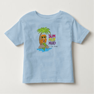 Mermaid Cute Kids Toddler T-Shirt