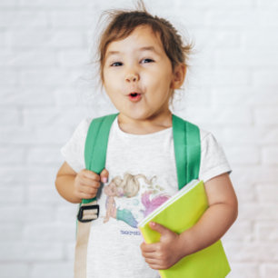 Mermaid Cute Pink Seahorse Star Fish  Baby T-Shirt