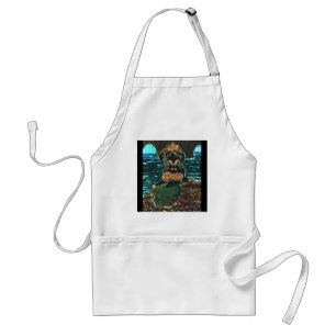 Mermaid Dachshund Standard Apron