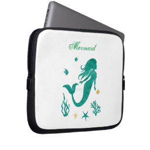 Mermaid Design Laptop Sleeve