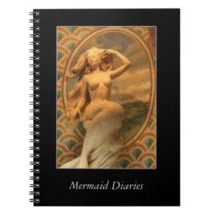 Mermaid Diaries Spiral Notebook