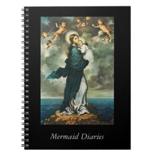 Mermaid Diaries Spiral Notebook