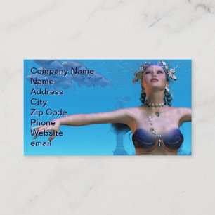 Mermaid Dreams Business Card