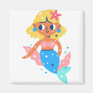 Mermaid fairy magnet