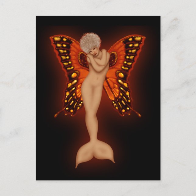 Mermaid Fairy Postcard (Front)