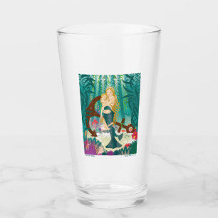 Mermaid Family (dark blondes) Glass