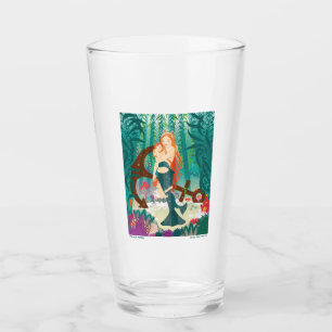 Mermaid Family (redheads) Glass