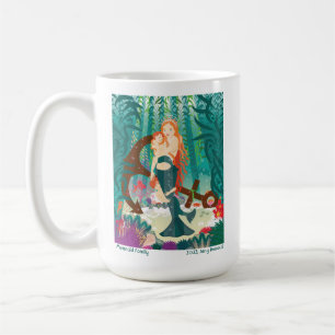 Mermaid Family (redheads) Mug