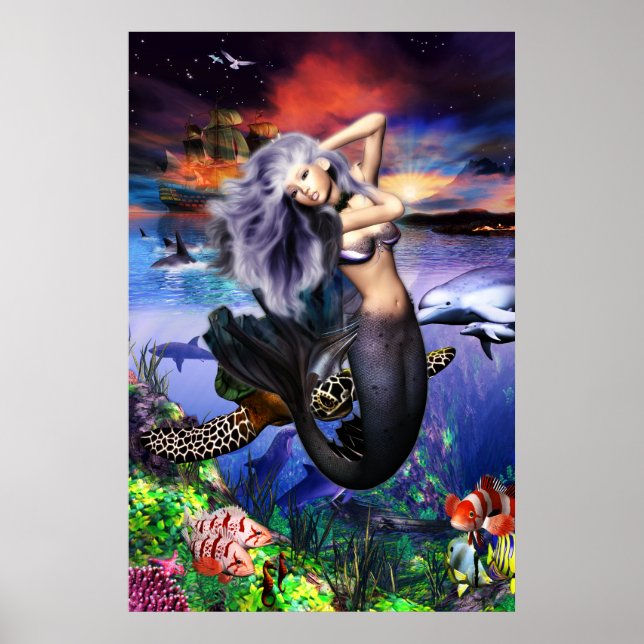 Mermaid Fantasea Poster (Front)