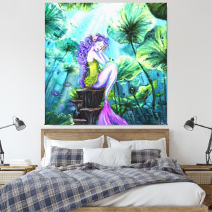 Mermaid Fantasy Canvas Print