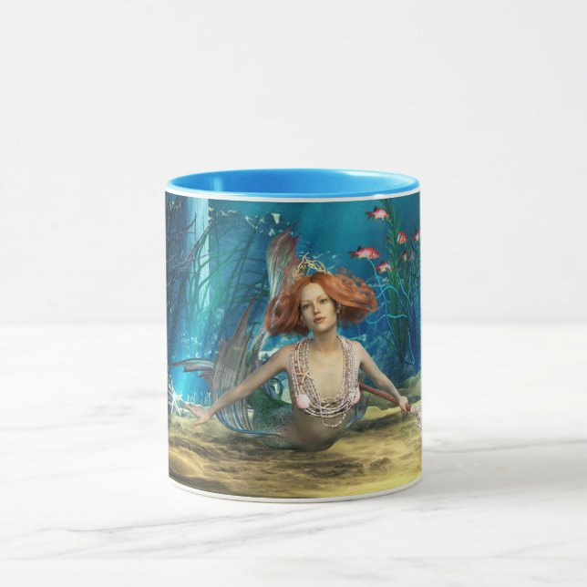 Mermaid Fantasy Combo Coffee/Tea Mug (Center)