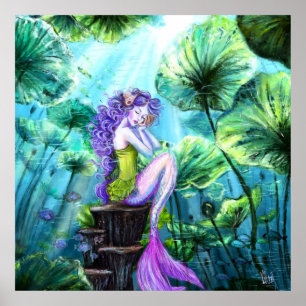 Mermaid Fantasy Poster