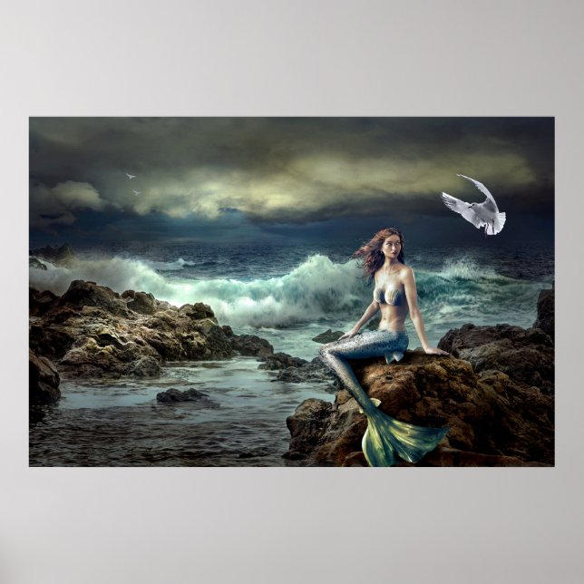 Mermaid Fantasy Poster  (Front)