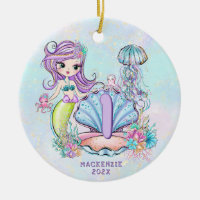 Mermaid First Birthday | Whimsical Keepsake