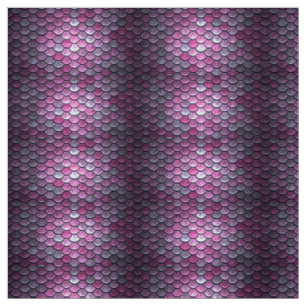 Mermaid Fish Scales Magenta Costume Craft Fabric