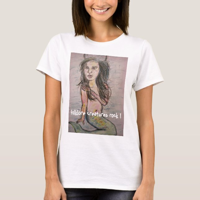 Mermaid Folklore T-Shirt (Front)