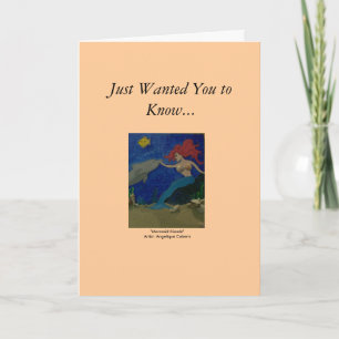 Mermaid Friends Card