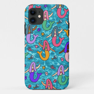 Mermaid friends Case-Mate iPhone case