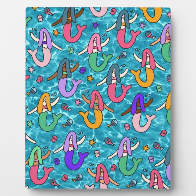 Mermaid friends plaque (Front)