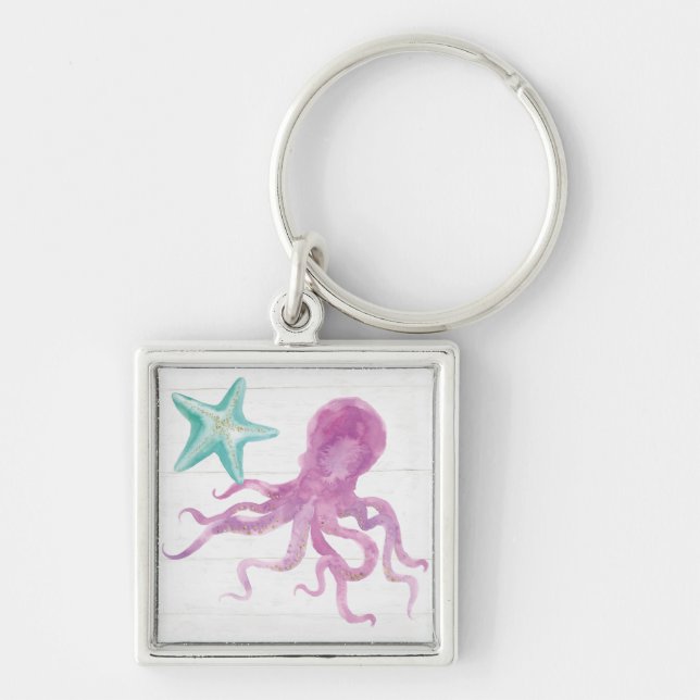 Mermaid Friends V Key Ring (Front)