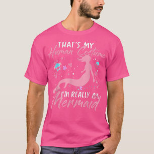 Mermaid Gifts for Teens Water Seashell nymph Kids  T-Shirt