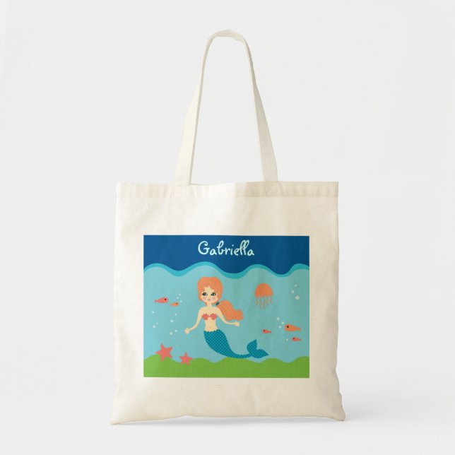 Mermaid Girl Bag (Front)