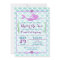 Mermaid Girl's Birthday Party Invitation