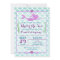 Mermaid Girl's Birthday Party Invitation