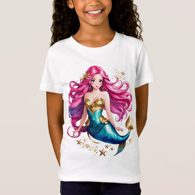 Mermaid girls T-Shirt (Front)