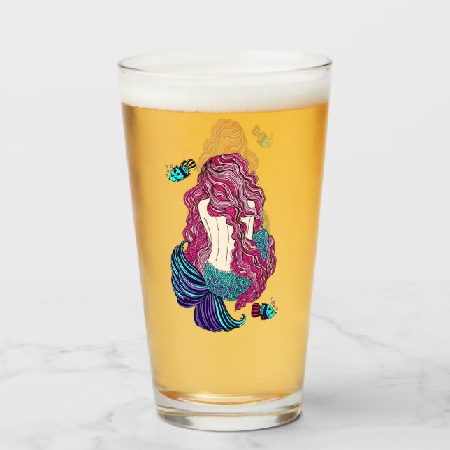 Mermaid Glass (Back Filled)