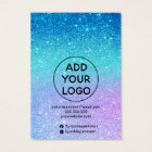 mermaid glitter blue jewellery hair clip display