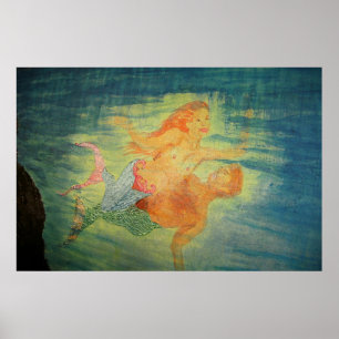 Mermaid grotto love  poster