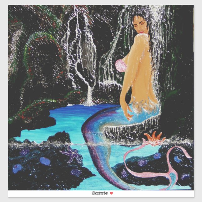 Mermaid grotto shower #2 (Sheet)